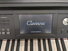 Load image into Gallery viewer, YAMAHA CLAVINOVA CVP-605 DIGITAL PIANO + STOOL IN SATIN BLACK stock 25270
