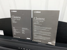 Load image into Gallery viewer, YAMAHA CLAVINOVA CVP-605 DIGITAL PIANO + STOOL IN SATIN BLACK stock 25270