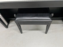 Load image into Gallery viewer, Yamaha Clavinova CLP-635 Digital Piano and stool in satin black stock #25271