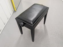 Load image into Gallery viewer, Yamaha Clavinova CLP-635 Digital Piano and stool in satin black stock #25271