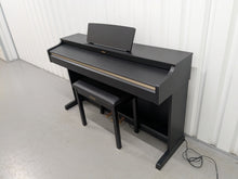 Load image into Gallery viewer, Yamaha Arius YDP-162 Digital Piano and stool in satin black, clavinova keyboard stock #25268