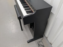 Load image into Gallery viewer, Yamaha Arius YDP-162 Digital Piano and stool in satin black, clavinova keyboard stock #25268
