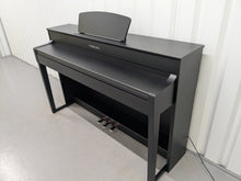 Load image into Gallery viewer, Yamaha Clavinova CLP-535 digital piano in satin black finish stock # 25276