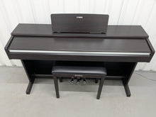 Load image into Gallery viewer, Yamaha Arius YDP-142 Digital Piano and stool in dark rosewood stock #25277
