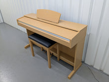 Load image into Gallery viewer, Yamaha Arius YDP-141 digital piano and stool in cherry wood finish stock #25115