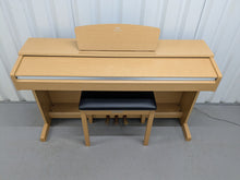 Load image into Gallery viewer, Yamaha Arius YDP-141 digital piano and stool in cherry wood finish stock #25115