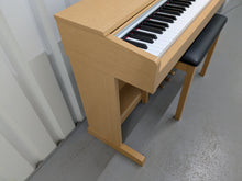 Load image into Gallery viewer, Yamaha Arius YDP-141 digital piano and stool in cherry wood finish stock #25115