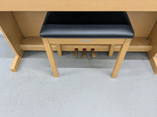 Load image into Gallery viewer, Yamaha Arius YDP-141 digital piano and stool in cherry wood finish stock #25115