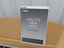 Load image into Gallery viewer, Yamaha Arius YDP-141 digital piano and stool in cherry wood finish stock #25115