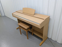 Load image into Gallery viewer, Yamaha Arius YDP-141 digital piano and stool in cherry wood finish stock #25281