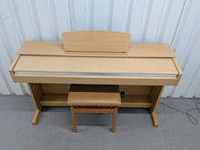 Load image into Gallery viewer, Yamaha Arius YDP-141 digital piano and stool in cherry wood finish stock #25281