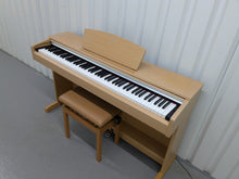 Load image into Gallery viewer, Yamaha Arius YDP-141 digital piano and stool in cherry wood finish stock #25281