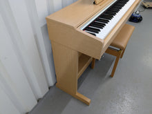 Load image into Gallery viewer, Yamaha Arius YDP-141 digital piano and stool in cherry wood finish stock #25281