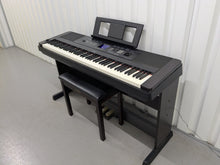 Load image into Gallery viewer, Yamaha DGX-650 in black 88 Weighted Keys Portable Grand 3 pedals stock #25282