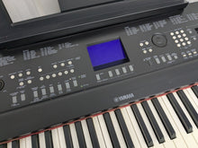 Load image into Gallery viewer, Yamaha DGX-650 in black 88 Weighted Keys Portable Grand 3 pedals stock #25282