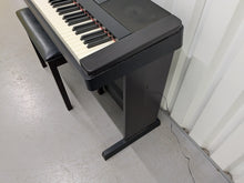 Load image into Gallery viewer, Yamaha DGX-650 in black 88 Weighted Keys Portable Grand 3 pedals stock #25282