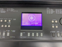 Load image into Gallery viewer, Yamaha DGX-650 in black 88 Weighted Keys Portable Grand 3 pedals stock #25282