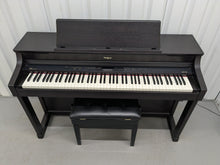 Load image into Gallery viewer, Roland HP307 Digital Piano and stool in dark rosewood finish Stock #25284