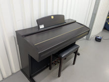 Load image into Gallery viewer, Yamaha Clavinova CVP-305 Digital Piano arranger + stool in dark rosewood stock #25287