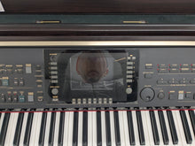 Load image into Gallery viewer, Yamaha Clavinova CVP-305 Digital Piano arranger + stool in dark rosewood stock #25287