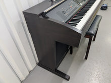 Load image into Gallery viewer, Yamaha Clavinova CVP-305 Digital Piano arranger + stool in dark rosewood stock #25287