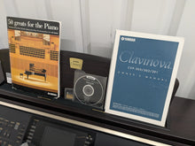 Load image into Gallery viewer, Yamaha Clavinova CVP-305 Digital Piano arranger + stool in dark rosewood stock #25287