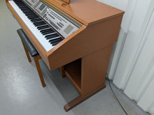 Load image into Gallery viewer, Yamaha Clavinova CVP-301 Digital Piano / arranger and stool cherry wood stock #25288