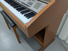 Load image into Gallery viewer, Yamaha Clavinova CVP-301 Digital Piano / arranger and stool cherry wood stock #25288