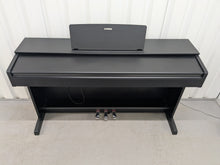 Load image into Gallery viewer, Yamaha Arius YDP-143 Digital Piano in satin black finish stock #25289