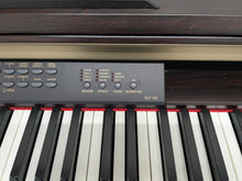 Load image into Gallery viewer, Yamaha Clavinova CLP-120 Digital Piano and stool in dark rosewood stock #25295
