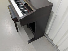 Load image into Gallery viewer, Yamaha Clavinova CLP-120 Digital Piano and stool in dark rosewood stock #25295