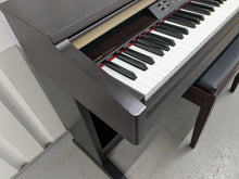 Load image into Gallery viewer, Yamaha Clavinova CLP-120 Digital Piano and stool in dark rosewood stock #25295