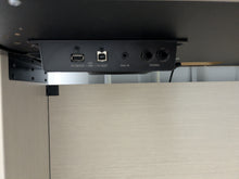 Load image into Gallery viewer, Yamaha Clavinova CLP-635 CLP-635WA Digital Piano and stool in white ash stock # 25296