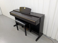 Load image into Gallery viewer, Yamaha Clavinova CLP-320 Digital Piano and stool in dark rosewood stock #25292