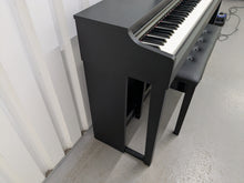 Load image into Gallery viewer, Yamaha clavinova CLP-525 digital piano in satin black colour stock # 25297
