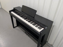Load image into Gallery viewer, Yamaha clavinova CLP-525 digital piano in satin black colour stock # 25297