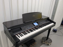 Load image into Gallery viewer, Yamaha Clavinova CVP-96 Digital Piano arranger in polished rosewood stock #25299