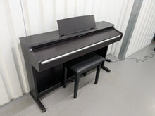 Load image into Gallery viewer, Kawai KDP110 digital piano and stool in rosewood finish stock number 25300