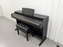 Load image into Gallery viewer, Yamaha Arius YDP-162 Digital Piano and stool in satin black, clavinova keyboard stock #25302