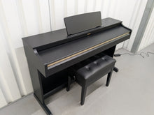 Load image into Gallery viewer, Yamaha Arius YDP-162 Digital Piano and stool in satin black, clavinova keyboard stock #25302