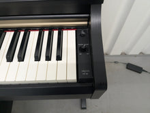 Load image into Gallery viewer, Yamaha Arius YDP-162 Digital Piano and stool in satin black, clavinova keyboard stock #25302