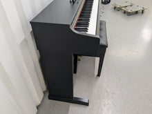 Load image into Gallery viewer, Yamaha Arius YDP-162 Digital Piano and stool in satin black, clavinova keyboard stock #25302