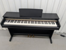 Load image into Gallery viewer, Yamaha Arius YDP-162 Digital Piano and stool in satin black, clavinova keyboard stock #25302