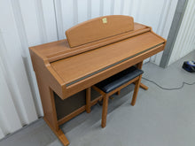 Load image into Gallery viewer, Yamaha Clavinova CLP-950 Digital Piano and stool in cherry wood finish stock nr 25320