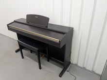 Load image into Gallery viewer, Yamaha Arius YDP-151 digital piano and stool in dark rosewood finish stock number 25318