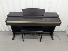 Load image into Gallery viewer, Yamaha Arius YDP-151 digital piano and stool in dark rosewood finish stock number 25318