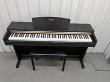 Load image into Gallery viewer, Yamaha Arius YDP-151 digital piano and stool in dark rosewood finish stock number 25318
