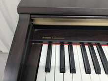 Load image into Gallery viewer, Yamaha Clavinova CLP-120 Digital Piano in dark rosewood stock #25305