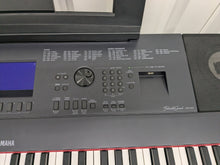 Load image into Gallery viewer, Yamaha DGX-660 black portable grand piano keyboard and stand stock #25314