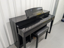 Load image into Gallery viewer, Yamaha Clavinova CLP-440PE Digital Piano polished ebony glossy black stock 25327